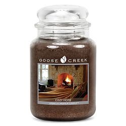 Vonná svíčka ve skleněné dóze Goose Creek Útulný Domov, 150 hodin hoření