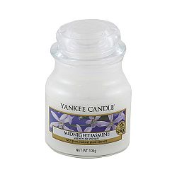 Vonná svíčka Yankee Candle Půlnoční Jasmín, doba hoření 25 - 40 hodin