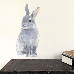 Znovu snímatelná samolepka Bunny, 30x21 cm