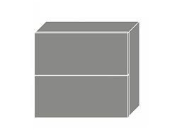 ARGENAU, horní skříňka W8B 80 AV, korpus: bílý, barva: fino černé