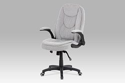 Autronic Kancelářská židle KA-G303 SIL2, šedá látka