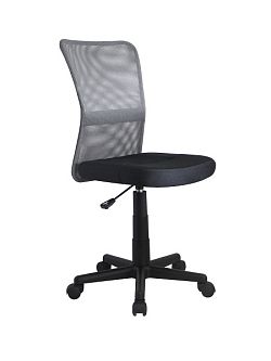 Halmar Dětská židle DINGO, šedá/černá