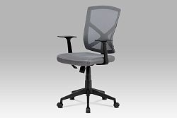 Kancelářská židle KA-H102 GREY, šedá