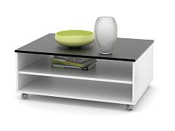MB Domus Konferenční stolek ZU05, černá/bílá