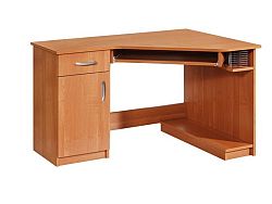 MORAVIA FLAT PC stůl rohový CARMEN, levý, barva: