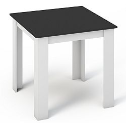 Smartshop Jídelní stůl KONGO 80x80 bílá/černá