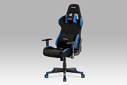 Smartshop Kancelářská židle KA-F02 BLUE, modrá/černá