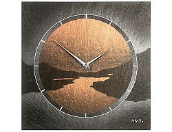 Designové nástěnné břidlicové hodiny 9513 AMS 30cm