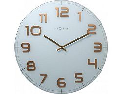 Designové nástěnné hodiny 3105wc Nextime Classy Large 50cm