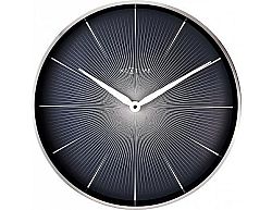 Designové nástěnné hodiny 3511zw Nextime 2 Seconds 40cm