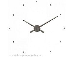 Designové nástěnné hodiny NOMON OJ grafitové 50cm
