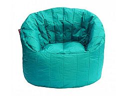 Modro zelený sedací vak BeanBag Lumin Chair