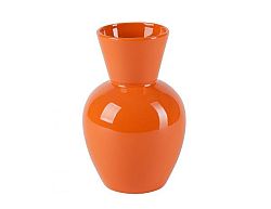 Váza Rotund natur, oranžová