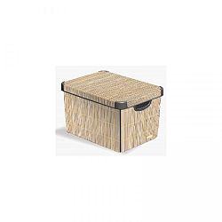 Box DECO - S - Bamboo  CURVER