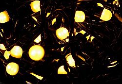 Nexos Trading GmbH & Co. KG 28572 Vánoční LED osvětlení 20 m - teple bílá, 200 MAXI LED diod