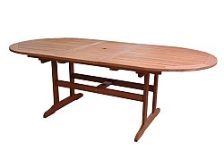 Zahradní stůl AWARD rozkládací dřevěný - 175 - 220 cm WOOD