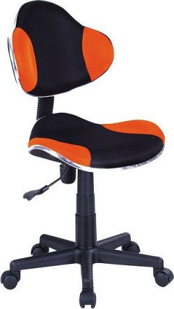 Casarredo Kancelářská židle Q-G2 černá/oranžová