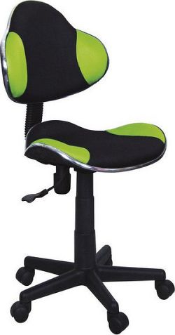 Casarredo Kancelářská židle Q-G2 černá/zelená
