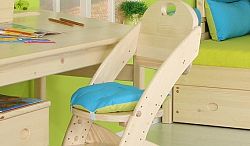 Domestav Sedák na dětskou židli Klára 1 tyrkysovo-zelený