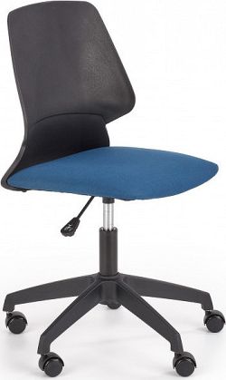 Halmar Dětská židle GRAVITY - černá/modrá