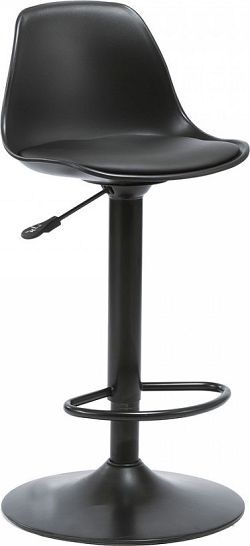 Tempo Kondela Barová židle DOBBY - černá + kupón KONDELA10 na okamžitou slevu 3% (kupón uplatníte v košíku)