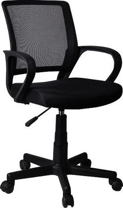 Tempo Kondela Kancelářská židle ADRA - černá + kupón KONDELA10 na okamžitou slevu 10% (kupón uplatníte v košíku)