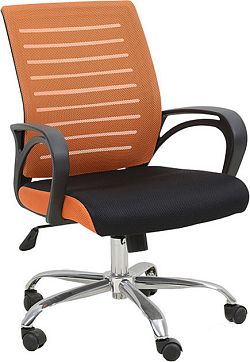 Tempo Kondela Kancelářská židle Lizbon - oranžovo /  + kupón KONDELA10 na okamžitou slevu 3% (kupón uplatníte v košíku)