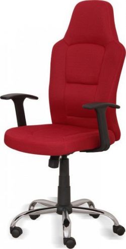 Tempo Kondela Kancelářská židle VAN - červená + kupón KONDELA10 na okamžitou slevu 10% (kupón uplatníte v košíku)