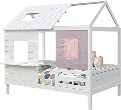 Tempo Kondela Montessori postel BIBIANA, bílá, 90x200 + kupón KONDELA10 na okamžitou slevu 3% (kupón uplatníte v košíku)