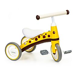 Dětská trojkolka AMA MINI ECOTOYS žlutá 