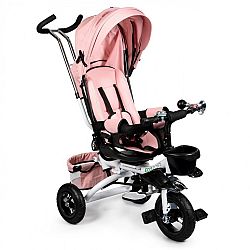 ECOTOYS Dětská trojkolka DELUX růžová 