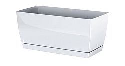 PlasticFuture Truhlík KUBA s miskou bílý