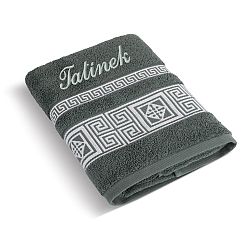 Bellatex Froté ručník 50x100 řecká kolekce 155/038 s výšivkou Tatínek