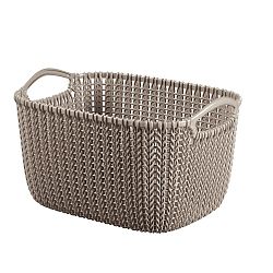 Curver Úložný box Knit 8 l, hnědá