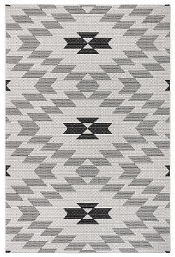 Kusový koberec Flatweave 104869 Cream/Black-80x150