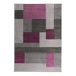 Kusový koberec Hand Carved Cosmos Purple/Grey-80x150