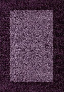 Kusový koberec Life Shaggy 1503 lila-60x110
