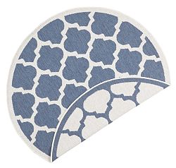 Kusový koberec Twin Supreme 103422 Palermo blue creme-200x200 (průměr) kruh