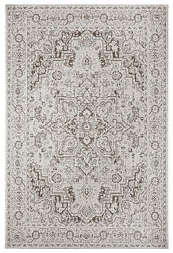 Kusový orientální koberec Flatweave 104805 Cream/Light-brown-80x150