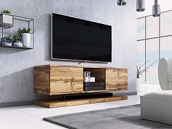 Moderní TV stolek Varmen, dub wotan