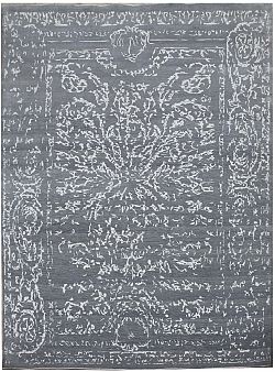 Ručně vázaný kusový koberec Diamond DC-JK 2 Light grey/silver-365x457