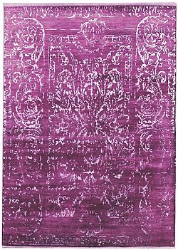 Ručně vázaný kusový koberec Diamond DC-JK 2 Purple/silver (overdye)-305x425