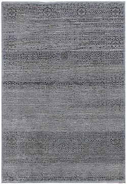 Ručně vázaný kusový koberec Diamond DC-MAMLOOK jeans blue/black-365x550