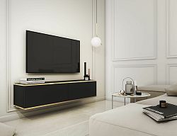 TV stolek Olek 135 cm, černý
