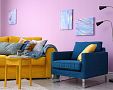 Žlutý obývací pokoj vás nabije energií
