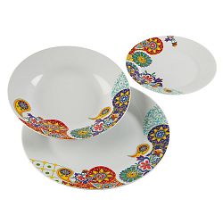 18dílná sada porcelánových talířů Versa Giardino