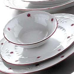 24dílná sada porcelánového nádobí Kutahya Pargulo