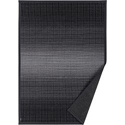 Antracitově šedý vzorovaný oboustranný koberec Narma Moka, 160  x  230 cm