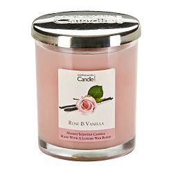 Aroma svíčka s vůní růží a vanilky Copenhagen Candles, doba hoření 40 hodin