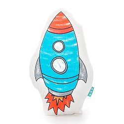 Bavlněný dětský polštářek Mr. Fox Space Rocket 40 x 30 cm